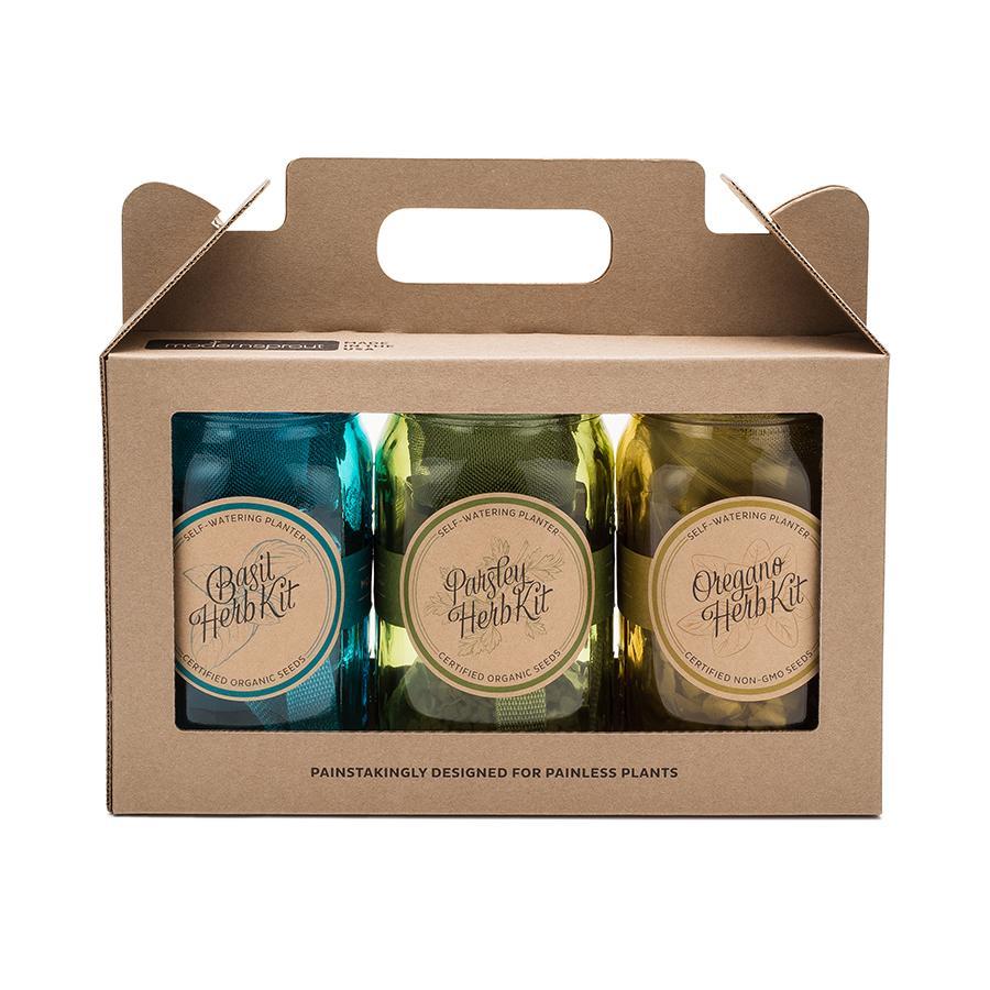 Italian Herb Garden Jars